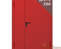 Противопожарная металлическая глухая дверь ДП60, EI60, 1180х2080