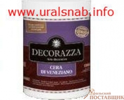 Натуральный воск для венецианской штукатурки Deсorazza Cera Di Veneziano (Чера ди вепнециано) 1л