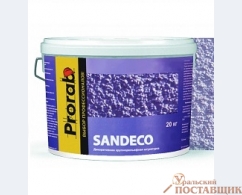 Краска с эффектом песка Прораб Sandeco 20кг