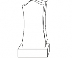 Модель памятника №50 мрамор