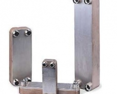 Паяный двухходовой теплообменник Danfoss XB 30-2-50/50