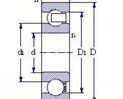 Подшипник 6-1000913 (61913.P6Q6) VBF