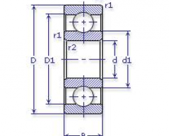 Подшипник 6-107 6007.P6Q6 VBF