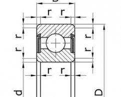 Подшипник 6-180113 (6013.2RS.P6Q6/W63) VBF