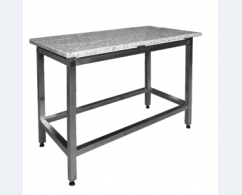 Производственный стол с гранитной столешницей 1200х600х860 порошково-полимерная окраска СПГп