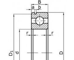 Подшипник 6-50305А1Е ГПЗ 25х62х17