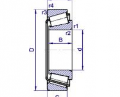 Подшипник 6-7218А ГПЗ 90х160х32,5