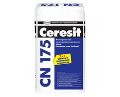 Смесь самовыравнивающаяся Церезит (Ceresit) CN175 для выравнивания пола и устройства стяжек внутри