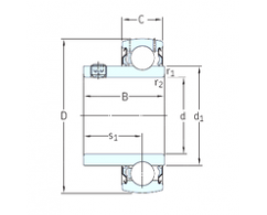 Подшипник YAR 213-2F (SKF)