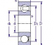 Подшипник 6-1000913 (61913.P6Q6) VBF